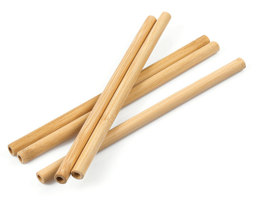 Bambusstrohhalme